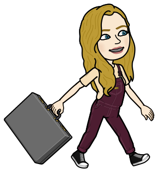 Bitmoji holding briefcase